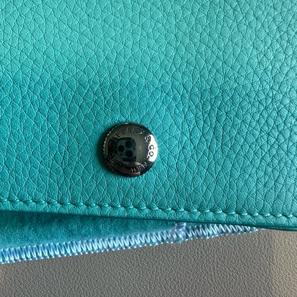 Tiffany card wallet -calf skin blue - Picture 8 of 9